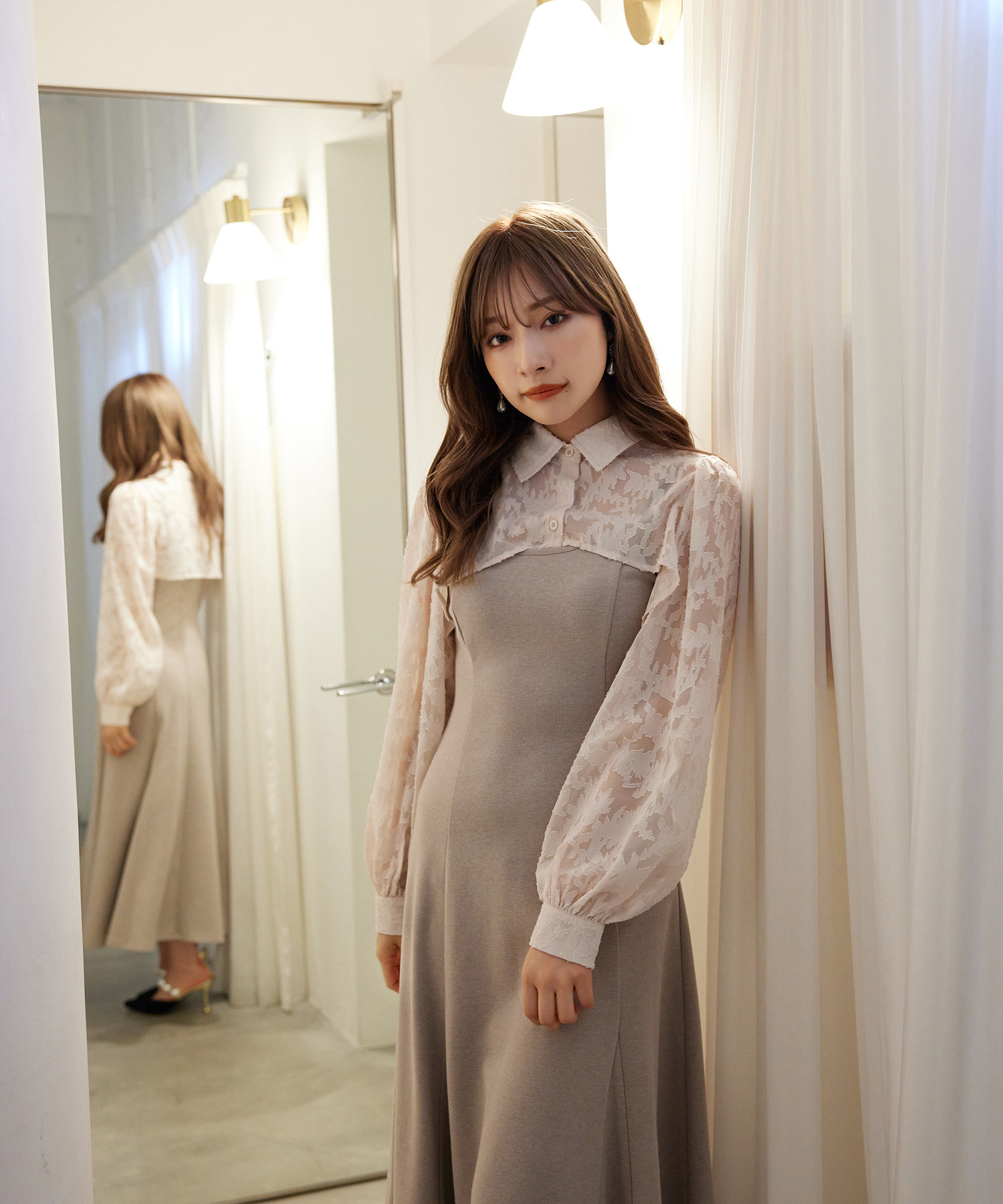 シャツキャミワンピセット – BUNNY APARTMENT