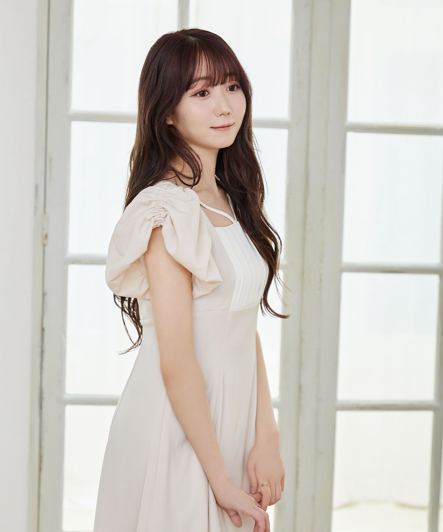 Colour scheme tack onepiece【ivory】 – BUNNY APARTMENT