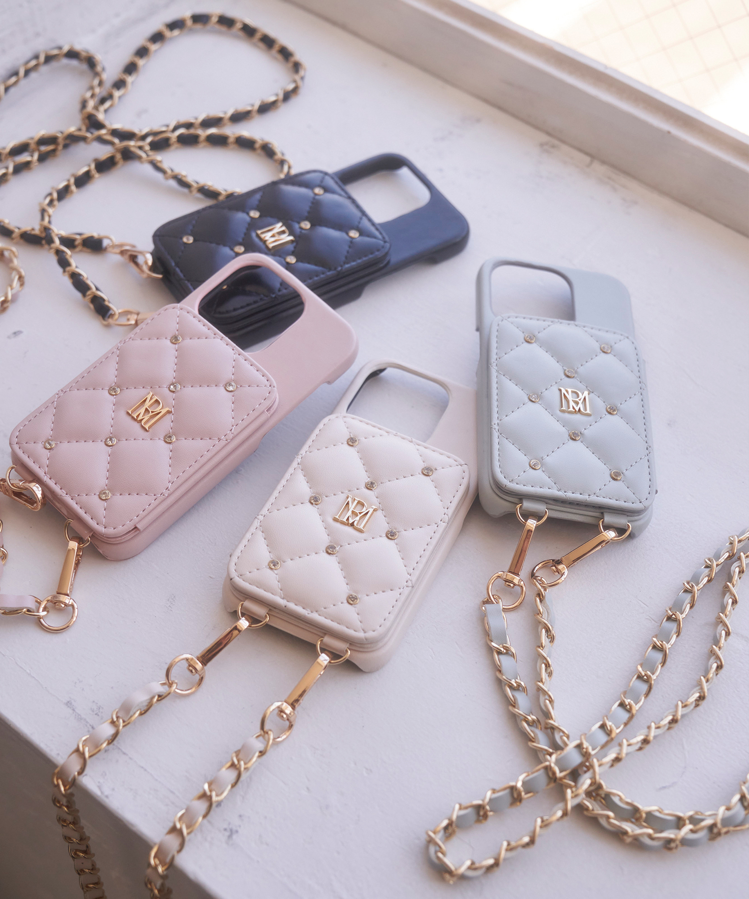 quilting iPhone case【pink】 – BUNNY APARTMENT