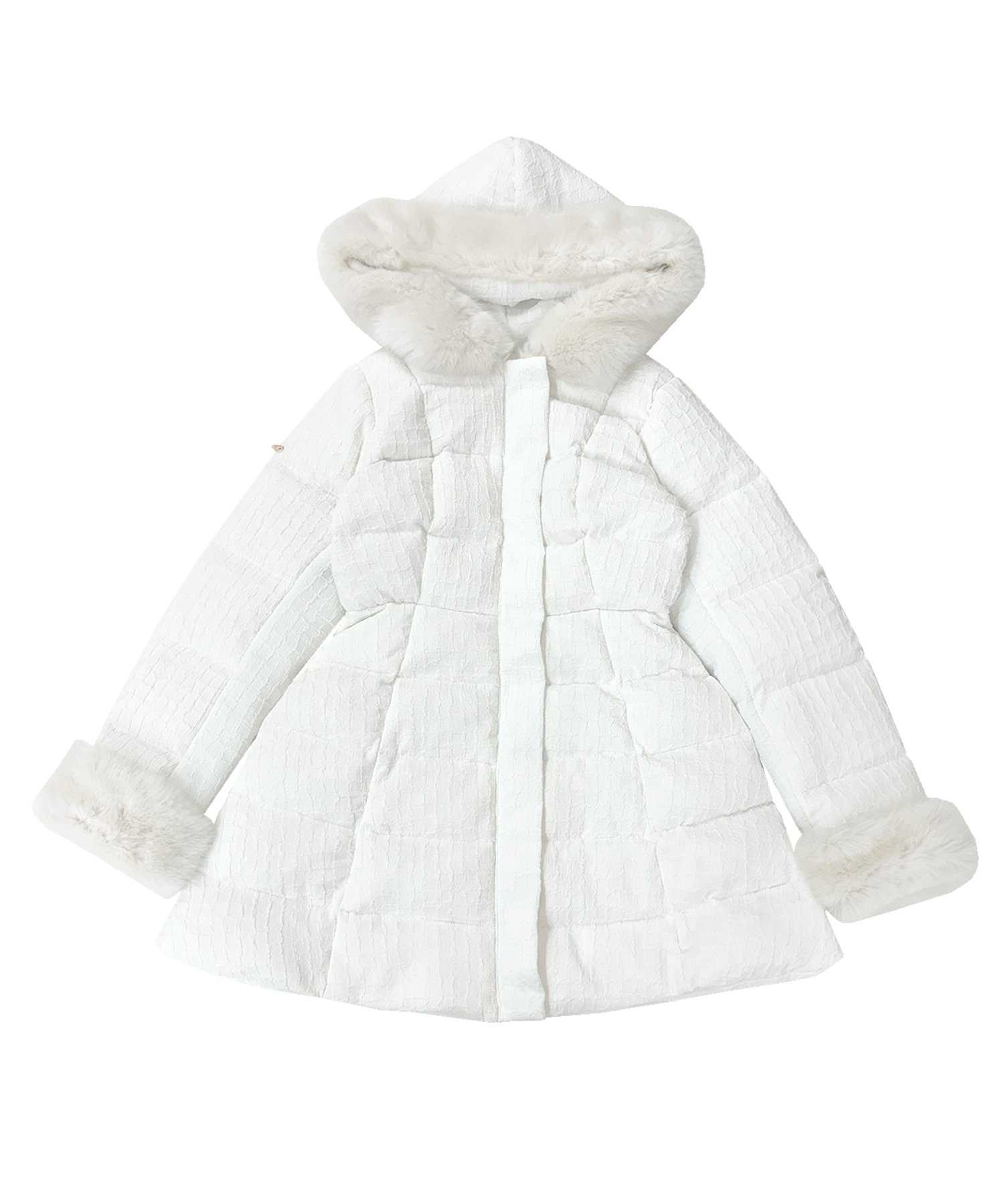 jacquard down coat – BUNNY APARTMENT