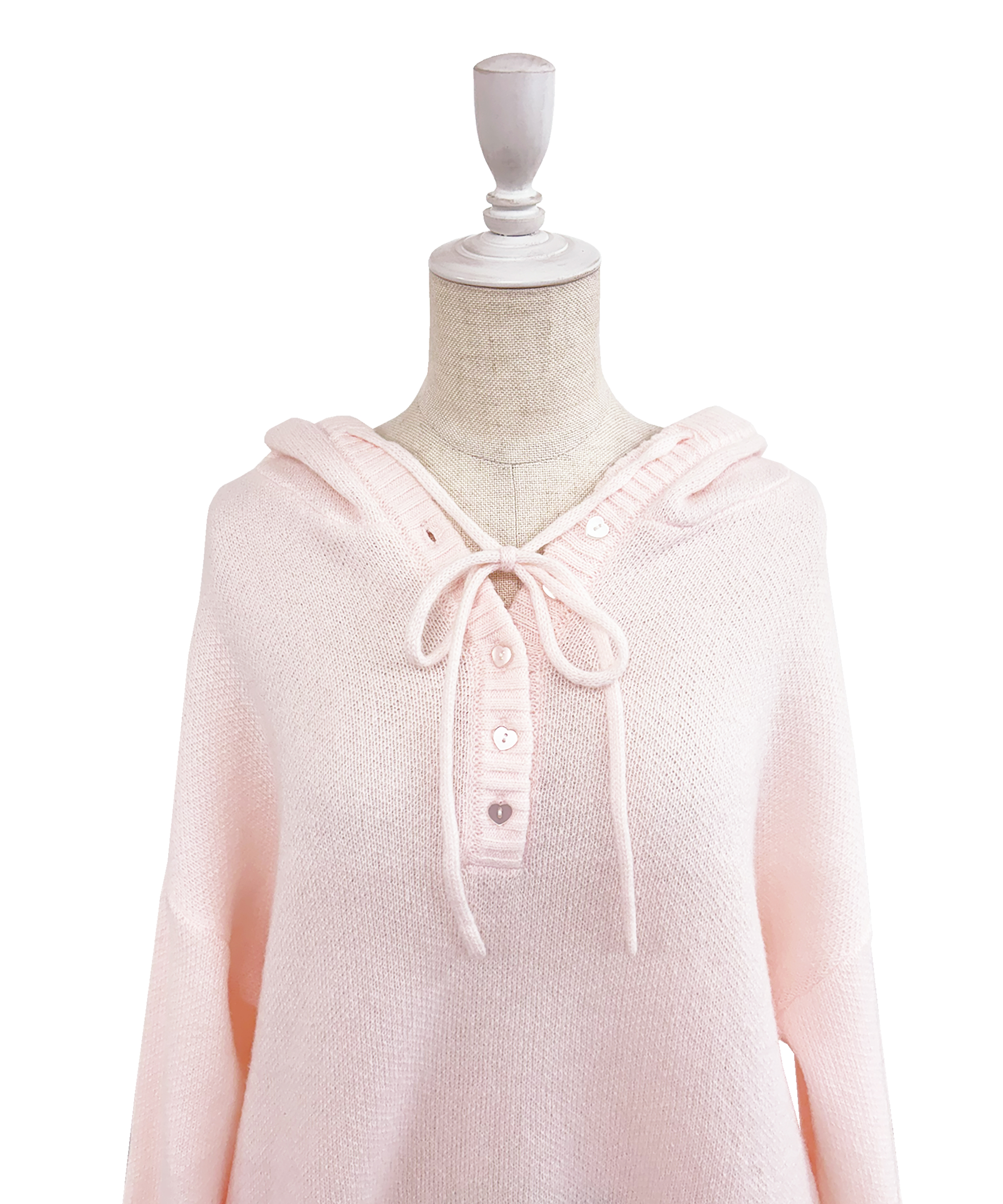 Mohair knit hoodie – BUNNY APARTMENT