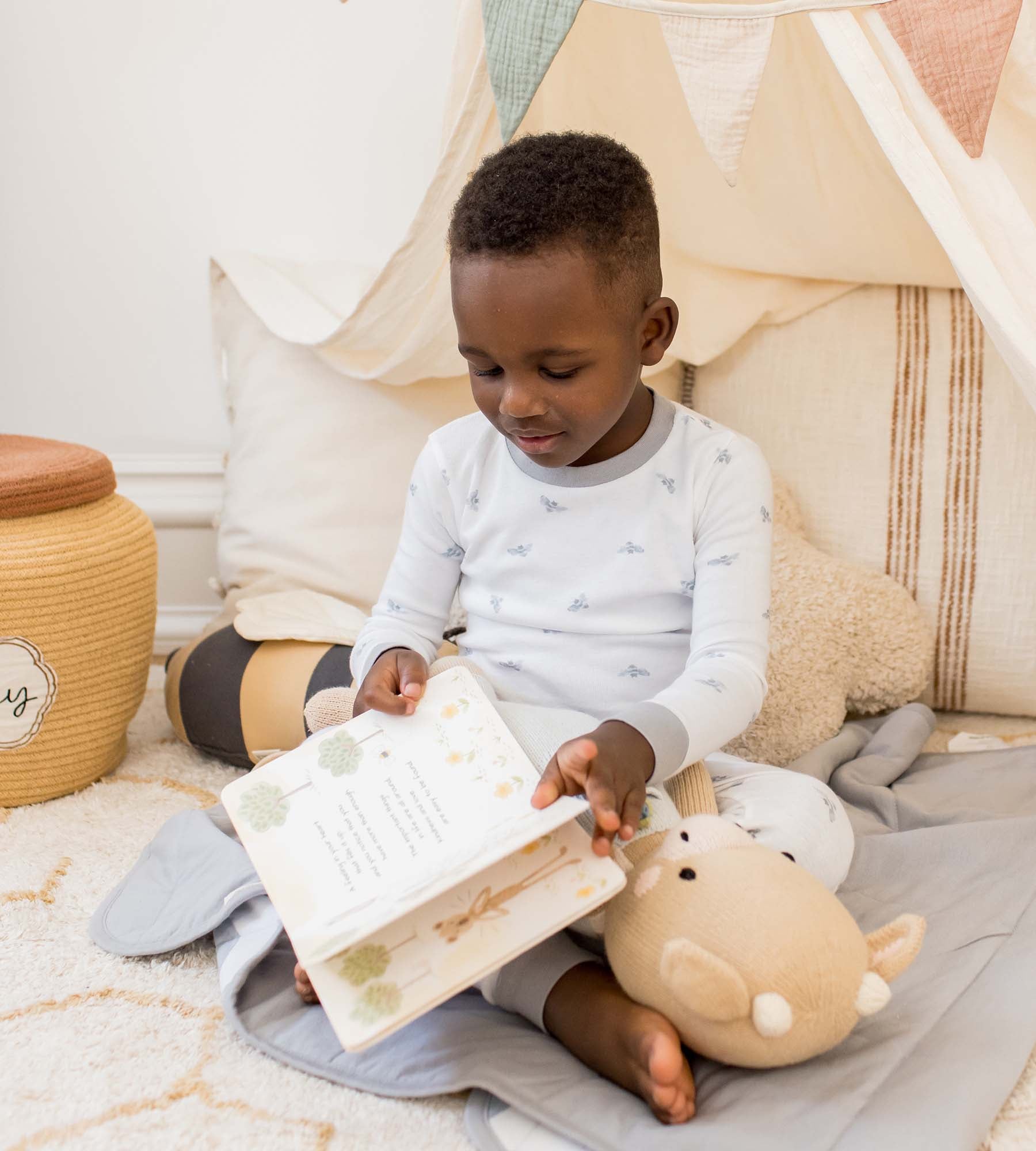 Golden Bee Organic Cotton Sleep & Play - Quarry – Burt's Bees Baby