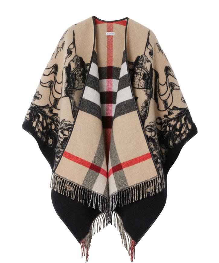 burberry/バーバリー通販 | リバーシブル EKD チェック ウールケープ