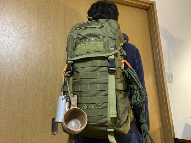 カリマーSF プレデター30 レビュー【キャンプ用としてもおすすめです