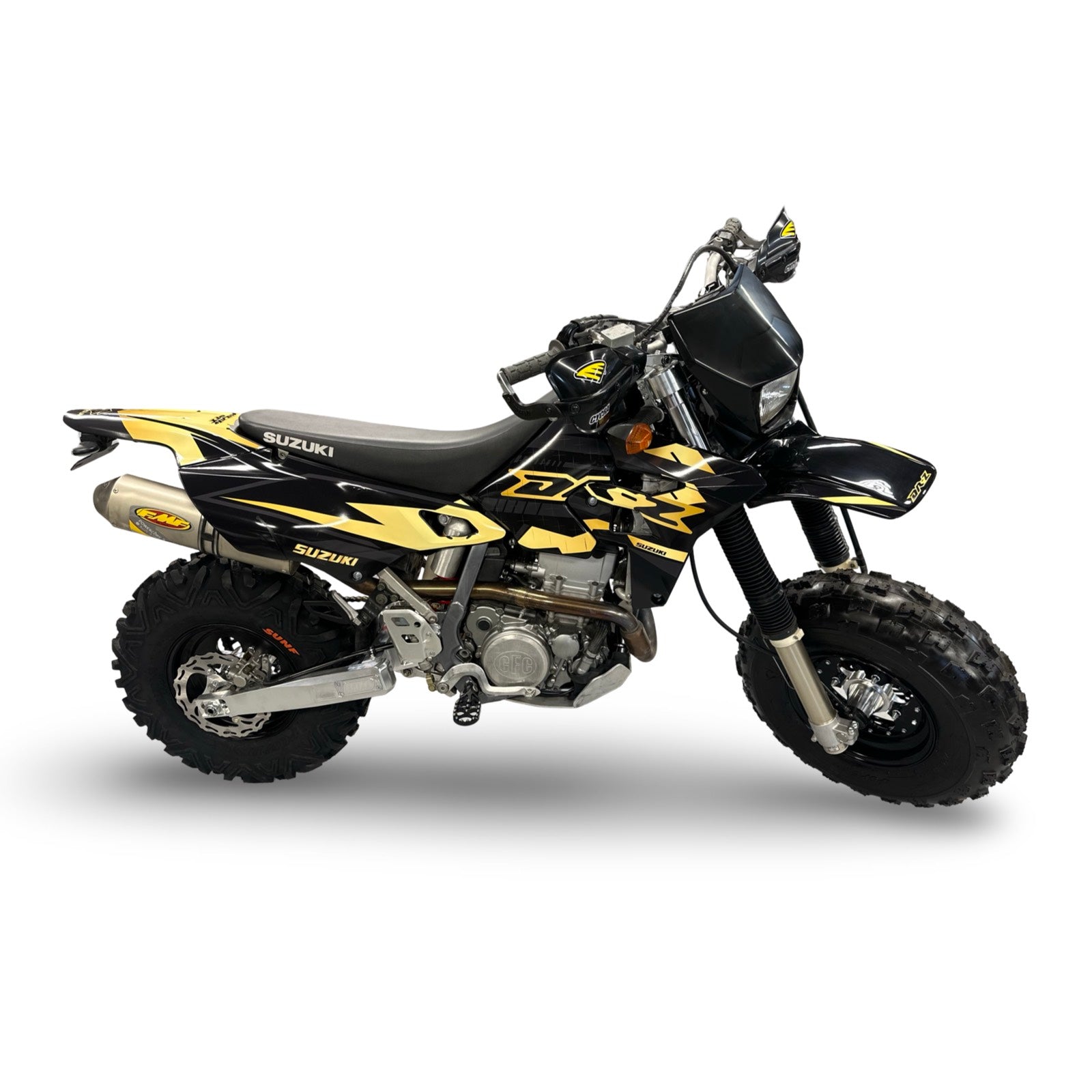 Suzuki DR-Z400S Complete Big Wheel Kit – BVC Big Wheels