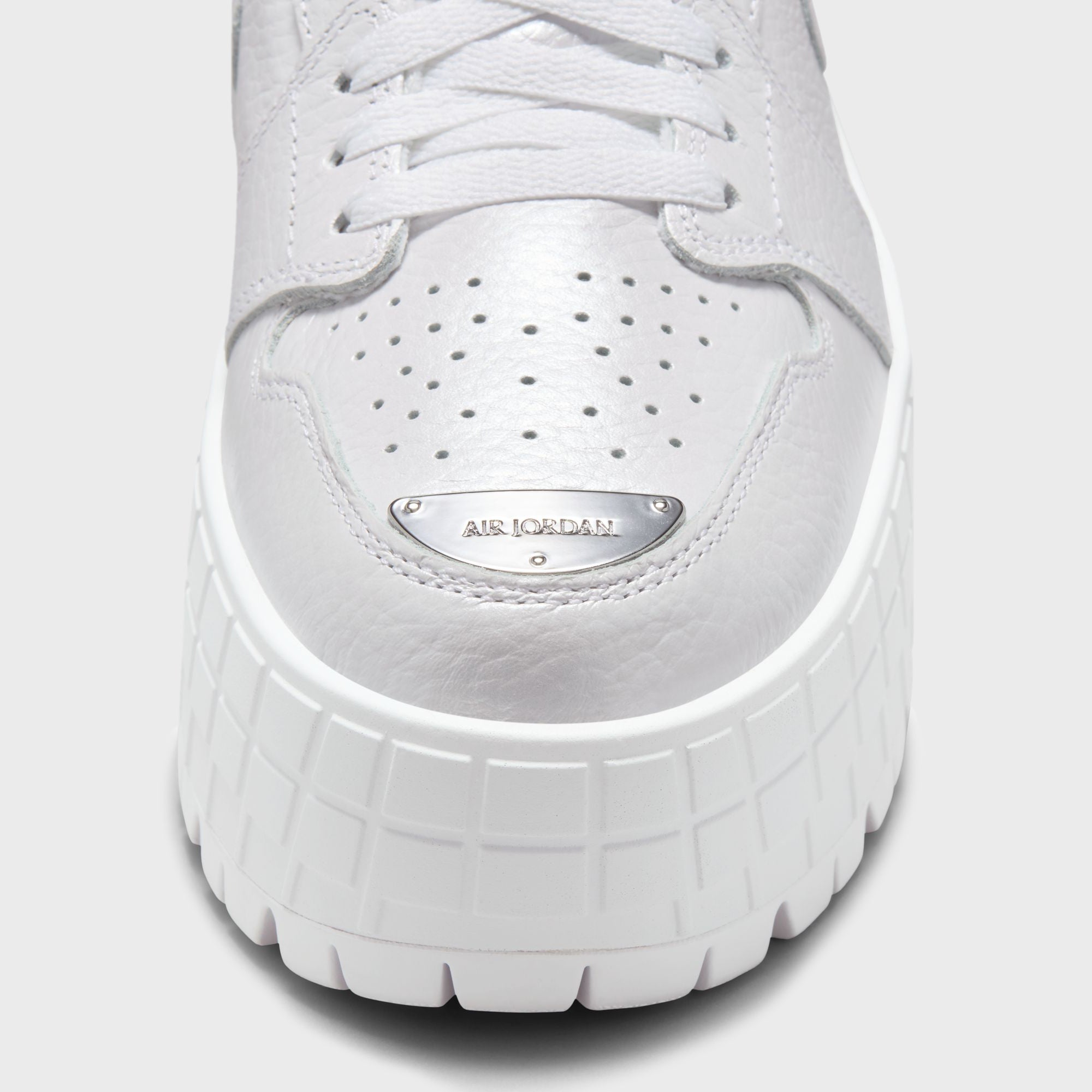 Nike Air Jordan 1 Brooklyn Low - White / Metallic Silver – Kith Canada