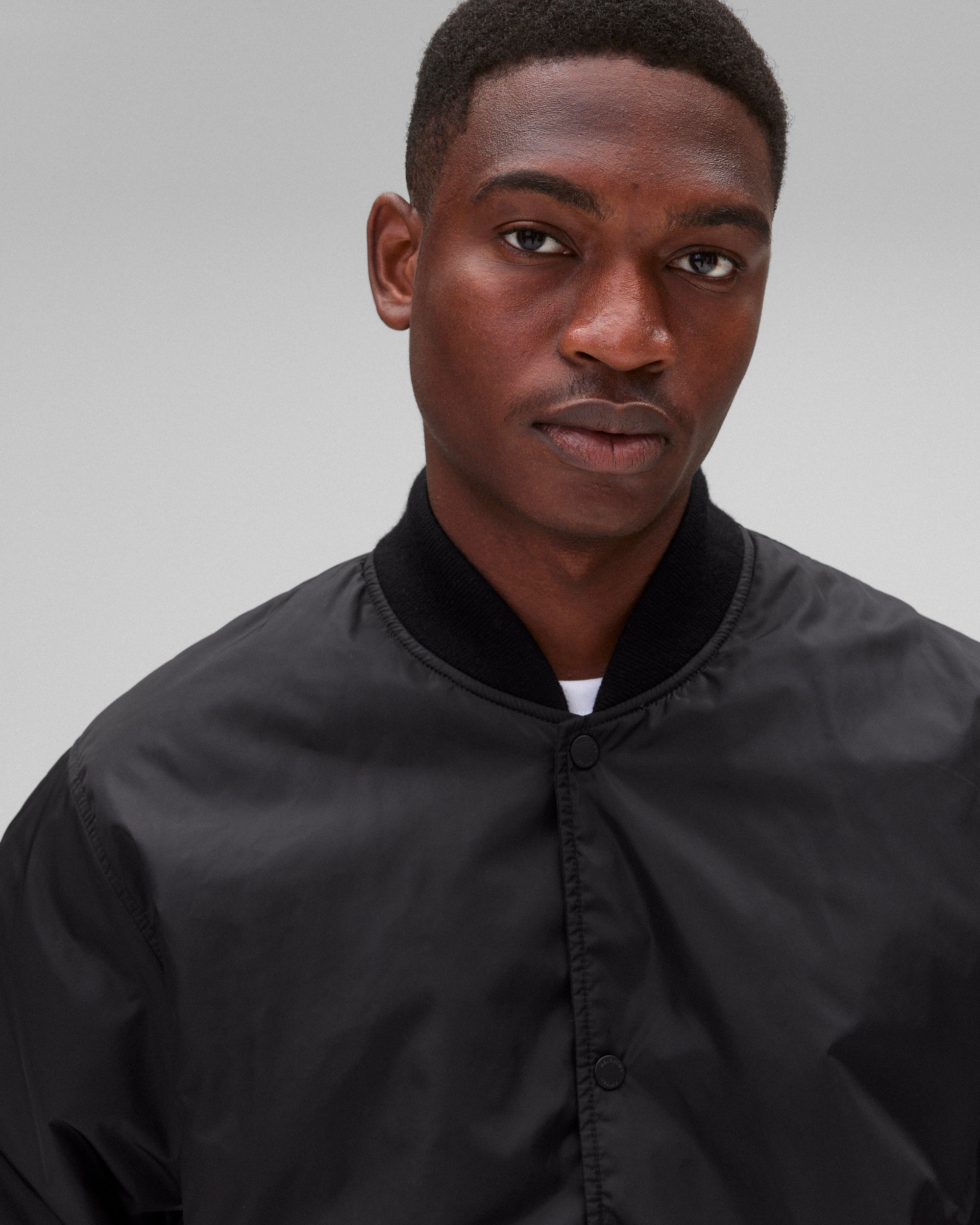Econyl Satin Nylon Stadium Jacket | Reigning Champ