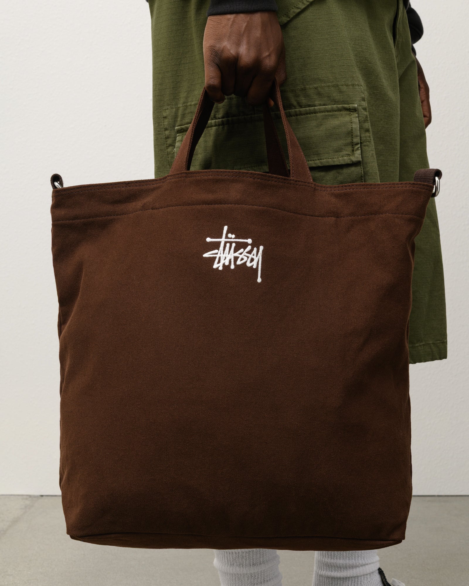 Canvas Crossbody Bag – Brown | Accessories | Stüssy Canada