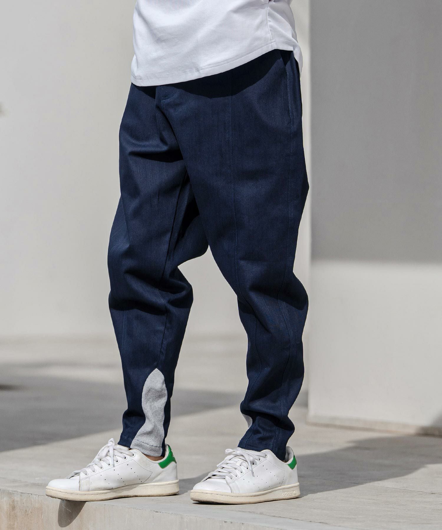 CAMBIO(カンビオ)】【予約販売3月上旬～中旬入荷】ワイドサルエル