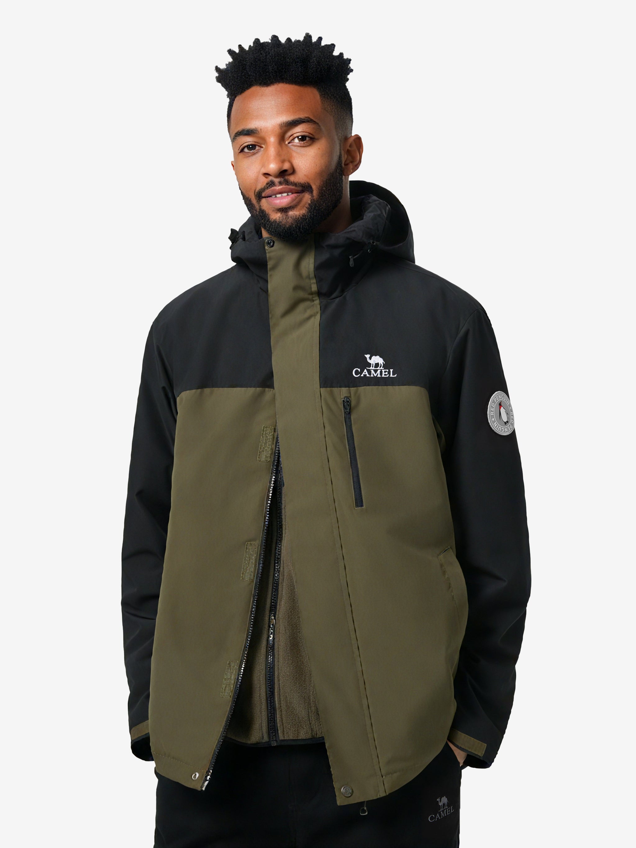 Men's Arctic Sentinel Paneled 3-in-1 Jacket – camel outdoor