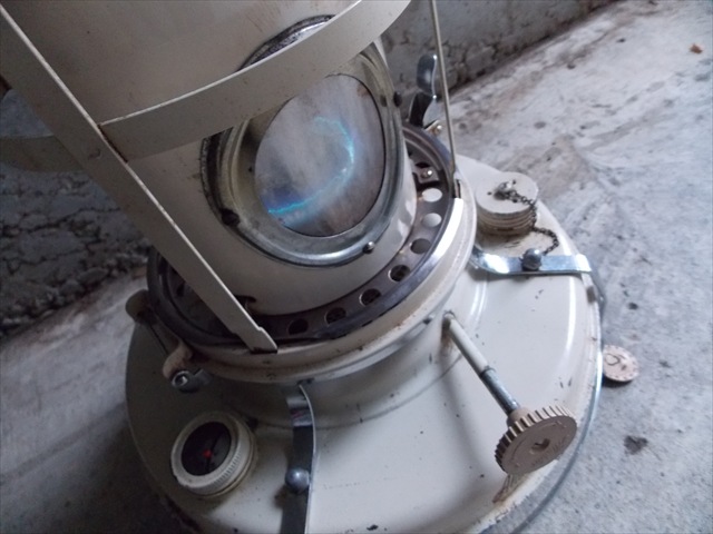 アラジン ブルーフレームヒーター16型・前期モデル～ビンテージブルー