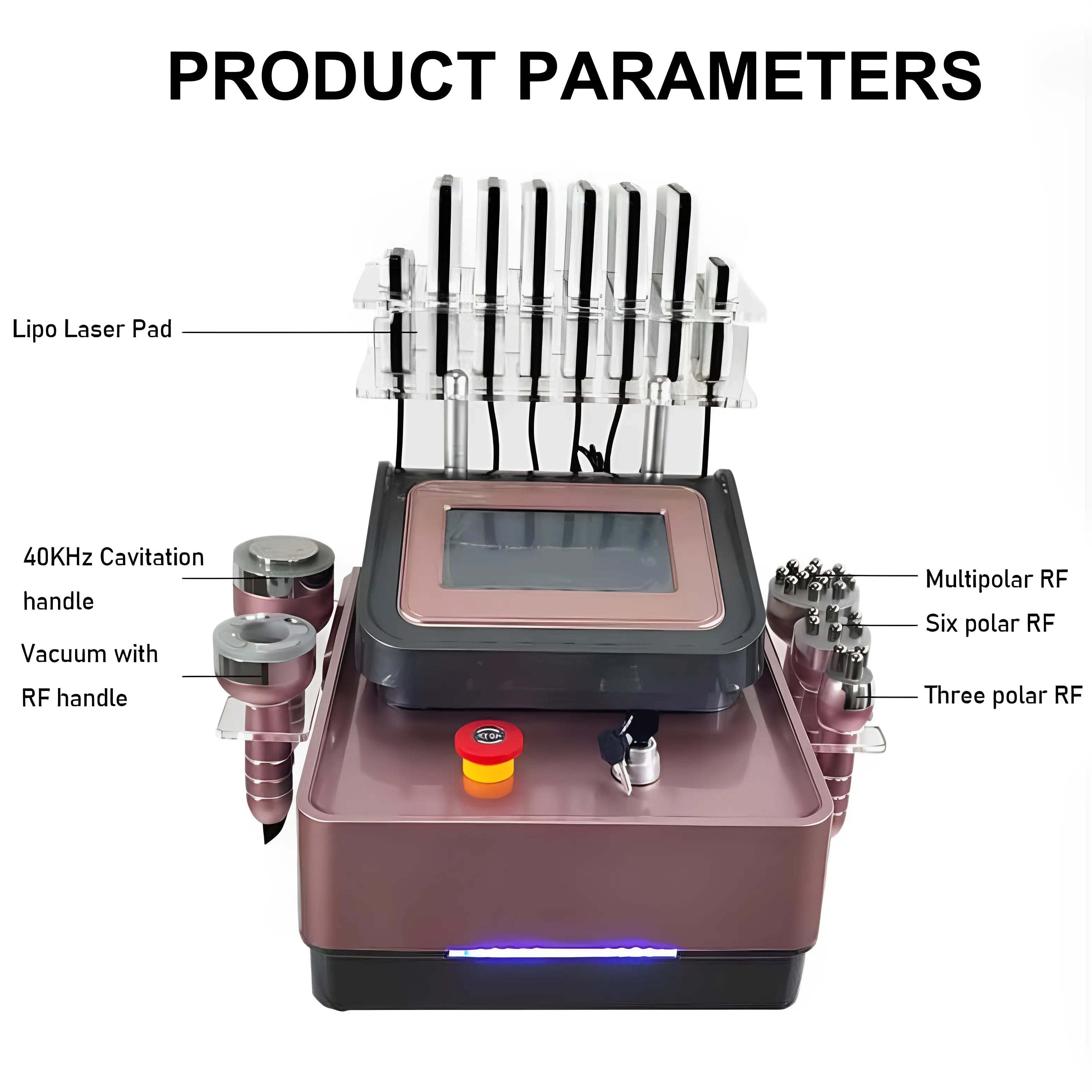 Best Lipo Laser 40K Cavitation Slimming Machine 6 in 1 for Sale