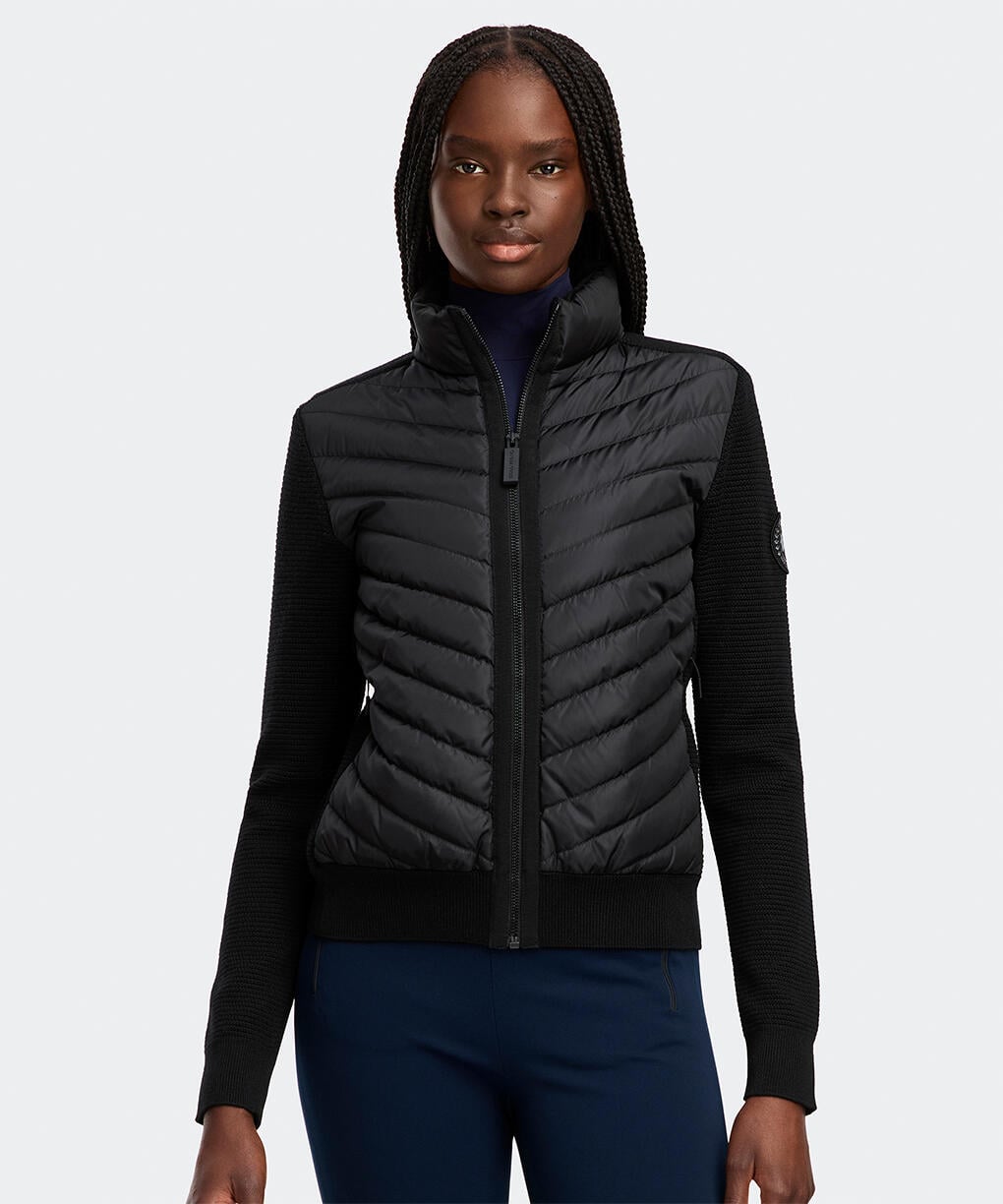 ハイブリッジ ニット ジャケット ブラックレーベル(6830LB)｜カナダ