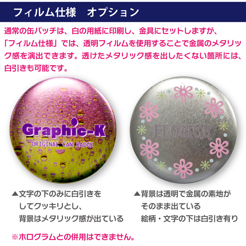 缶バッジ / クリップ付き安全ピン32mm – グラフィックラボ《缶バッジ