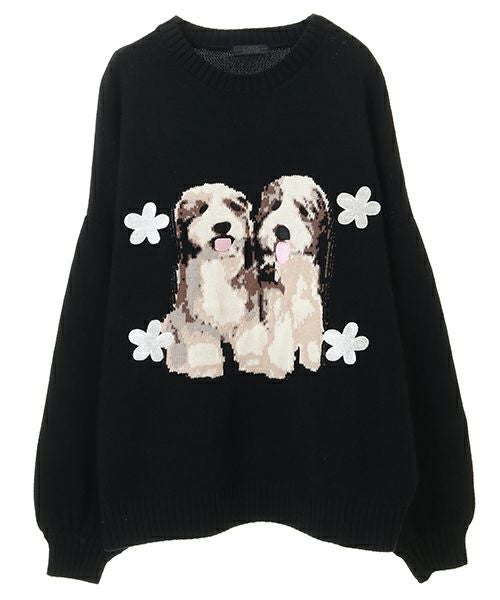 TWIN PUPPIES KNIT | Candy Stripper（キャンディ ストリッパー