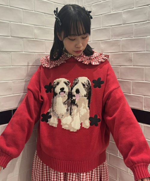 TWIN PUPPIES KNIT | Candy Stripper（キャンディ ストリッパー