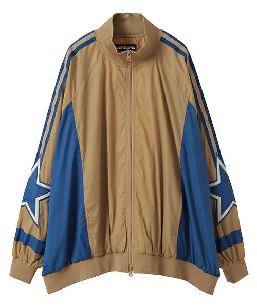RACING NYLON TRACK ZIP UP JACKET | Candy Stripper（キャンディ