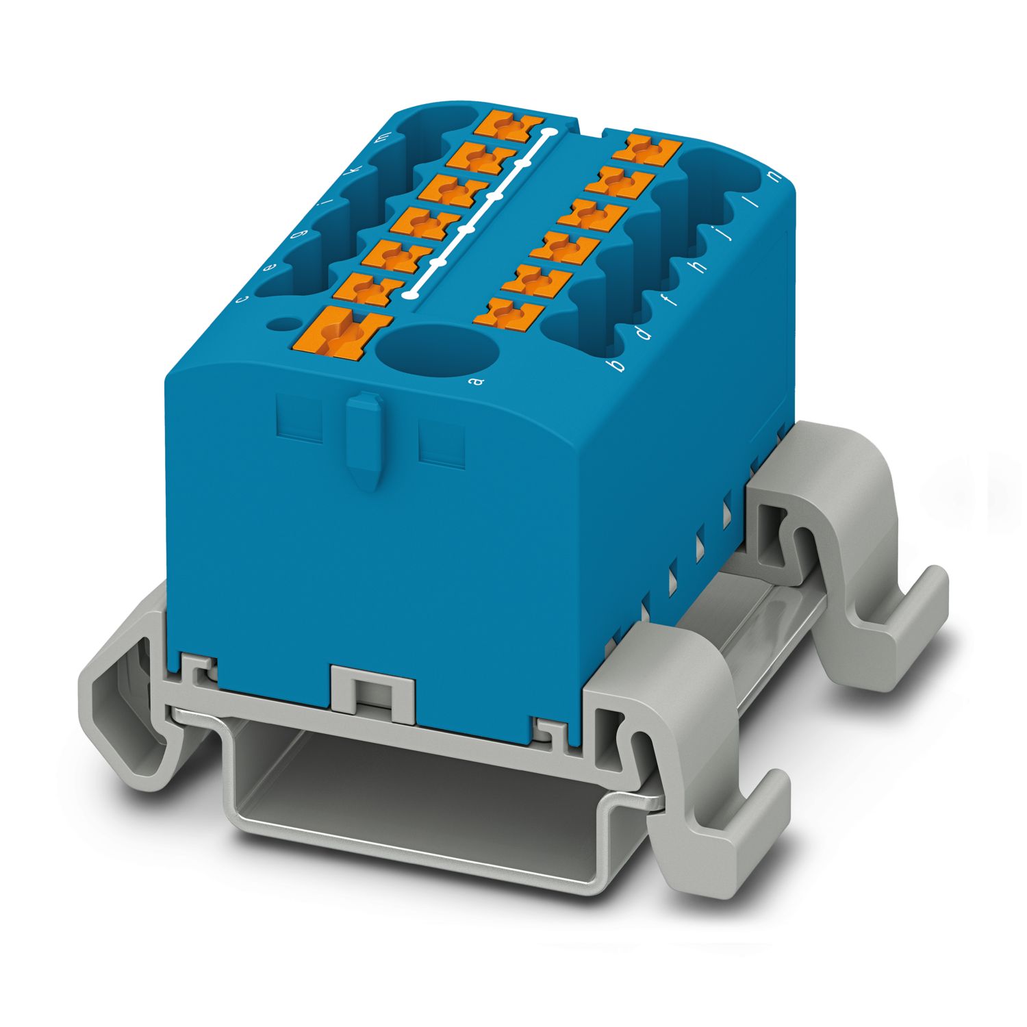 PTFIX 6/12X2,5-NS35A BU - Distribution block - 3273222 | Phoenix
