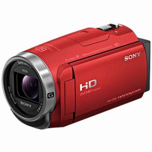 ソニー HDR-CX680-R デジタルHDビデオカメラレコーダー レッド ビデオ