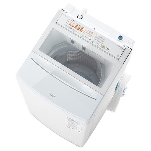 AQUA AQW-S7N(W) 全自動洗濯機 7kg ホワイト AQWS7N(W) | ヤマダウェブコム