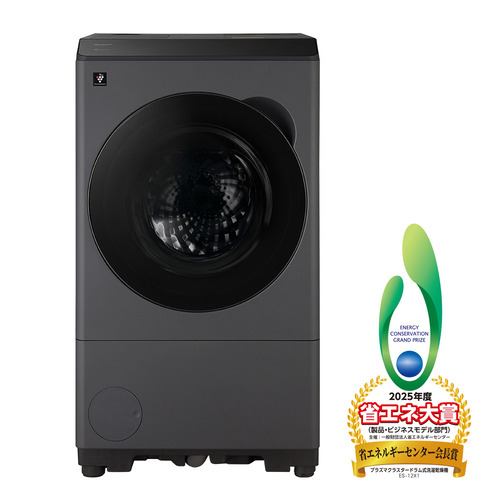 シャープ ES-S7H ドラム式洗濯乾燥機 7kg (クリスタルホワイト・左開き