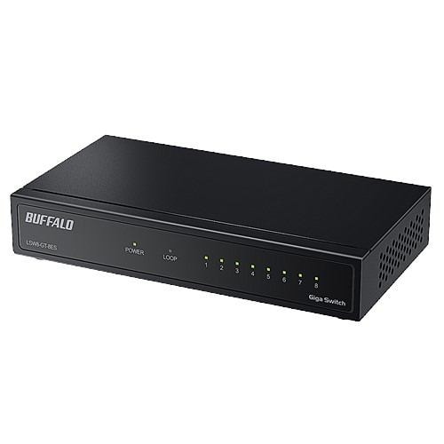 バッファロー Giga対応 スイッチングHub 24ポート LSW4-GT-24NSR