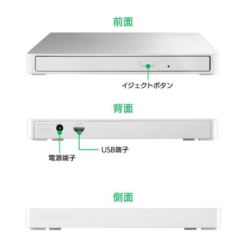 アイ・オー・データ CD-SEW スマートフォン用CDレコーダー CDレコSE