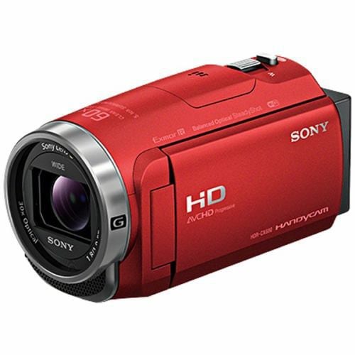 ソニー HDR-CX680-R デジタルHDビデオカメラレコーダー レッド ビデオ