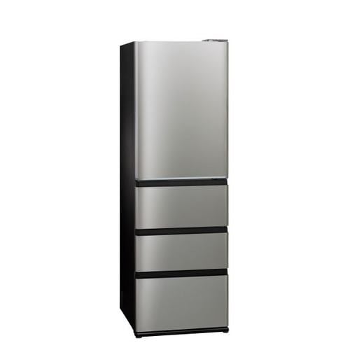 AQUA AQR-V37P(LK) 4ドア冷蔵庫 (368L・左開き) ウッドブラック