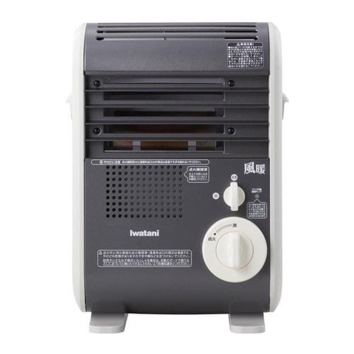イワタニ CB-GFH-5 カセットガスファンヒーター 風暖 メタリックグレー