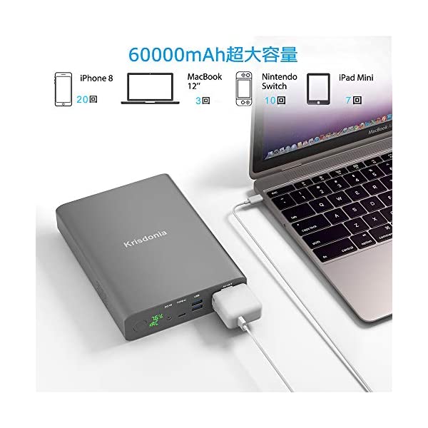 ヤマダモール | Krisdonia ポータブル電源 AC出力対応 モバイル