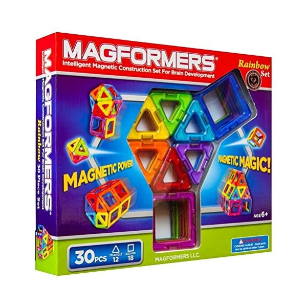 ヤマダモール | マグフォーマー 30ピース レインボーセット MAGFORMERS