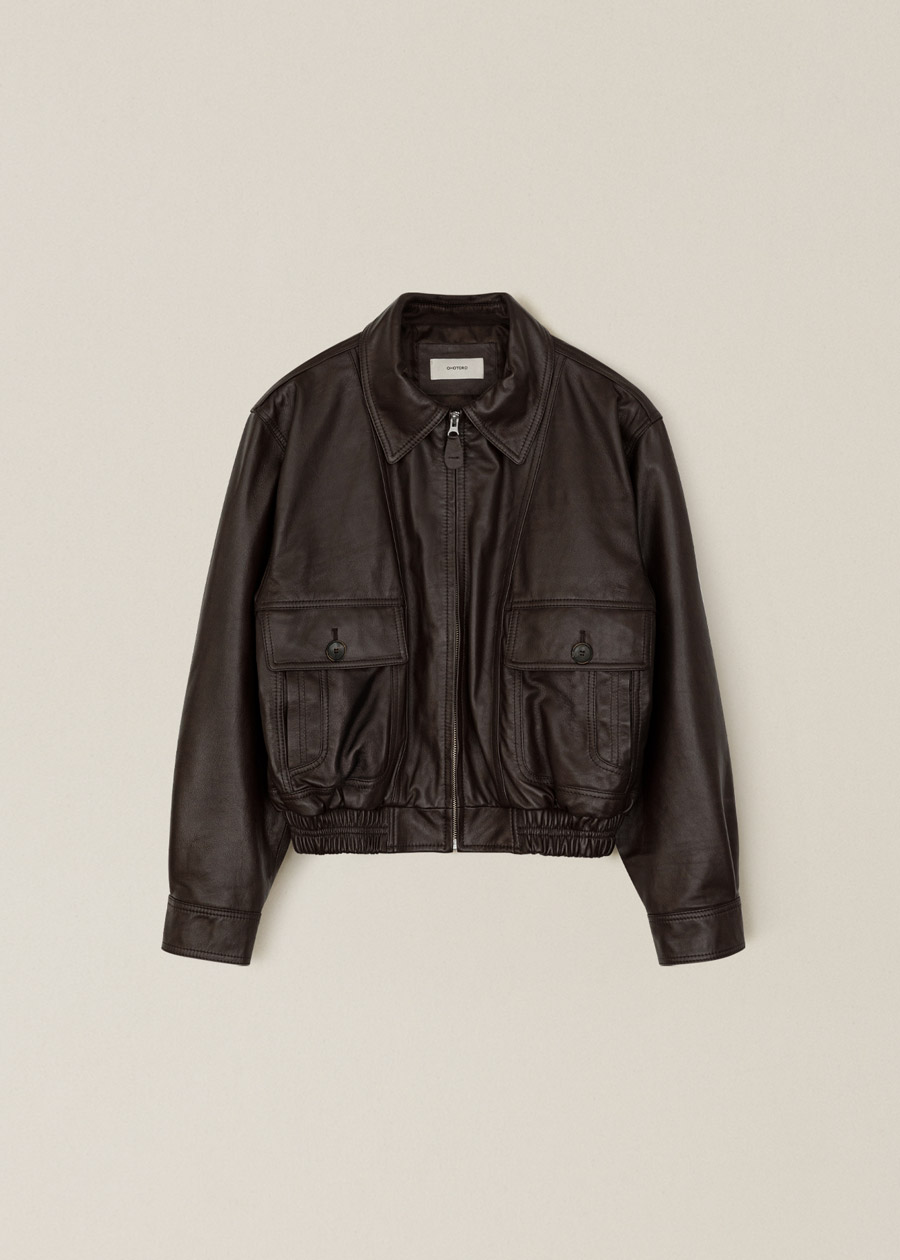 A2 lambskin jacket | OHOTORO
