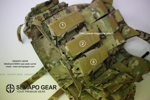 Multicam] 6094k type vest - SEMAPO GEAR