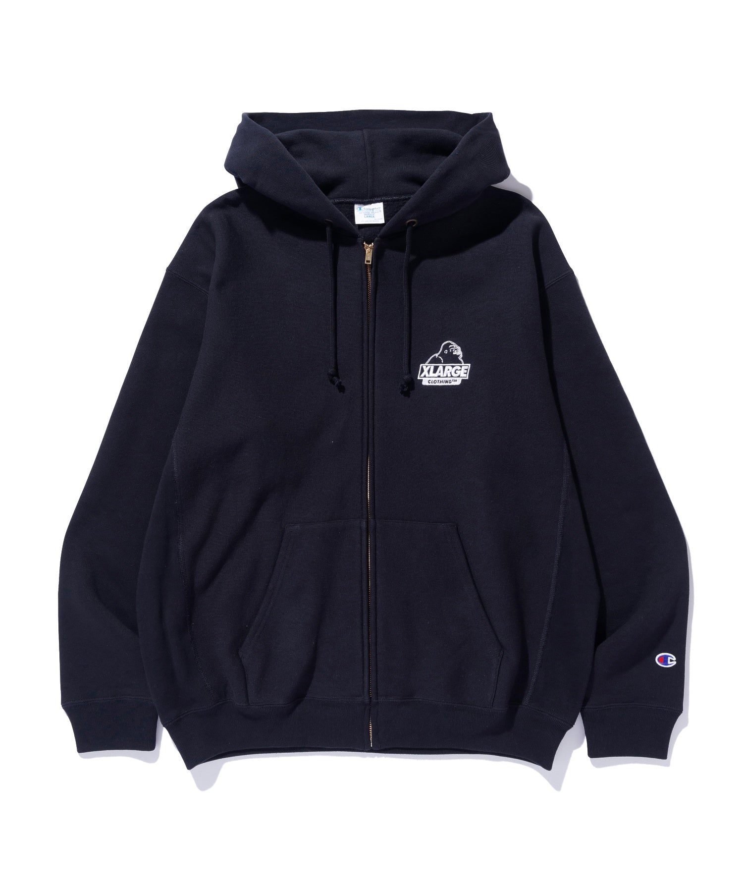 XLARGE×Champion REVERSE WEAVE ZIP UP HOODED SWEATSHIRT – calif