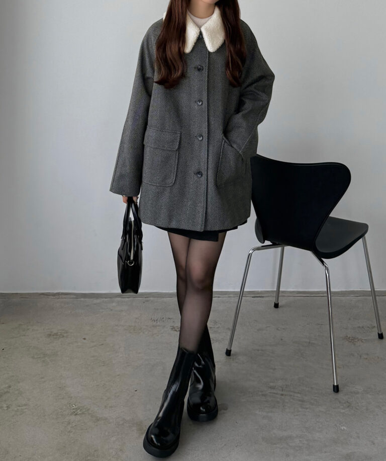 546】ボアカラーミドルコート | callautia(カラウティア)｜公式LOOKBOOK