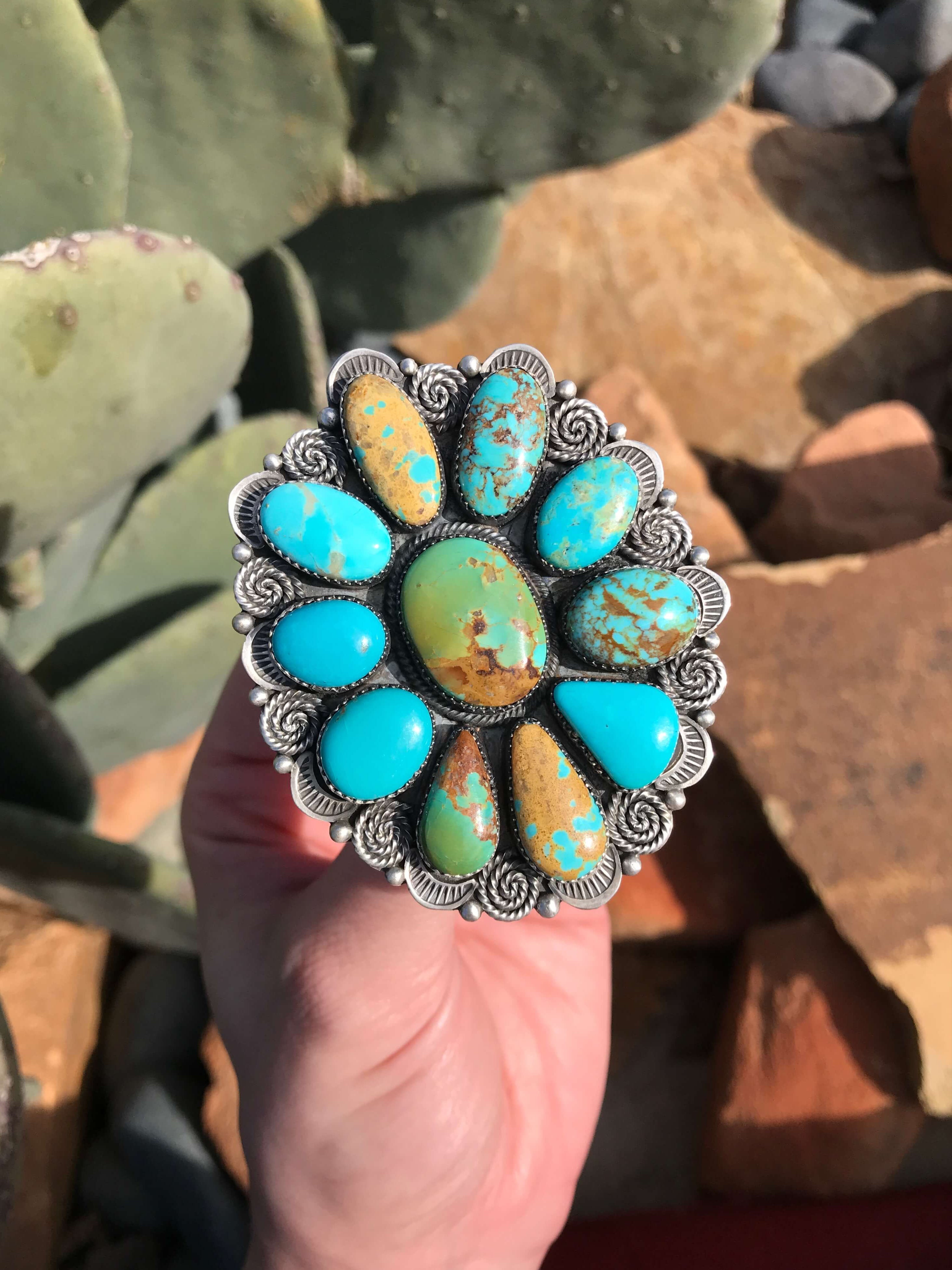 The White Springs Adjustable Cluster Ring – Calli Co. Silver