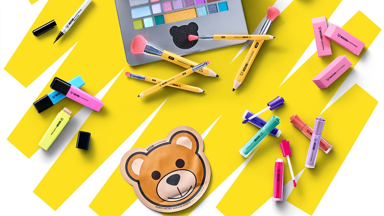 Moschino e Sephora lançam linha de make inspirada em materiais