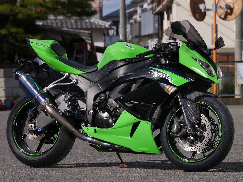 09~12 ZX-6R ﾌﾛﾝﾄﾌｪﾝﾀﾞｰ/白ゲル | EIGHT （才谷屋ファクトリー､HEART）