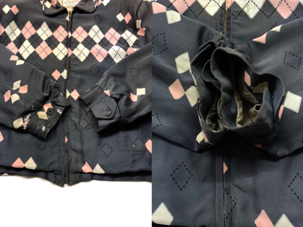 50s CAMPUS GABARDINE JACKET. | 古着屋【True vintage】ヴィンテージ
