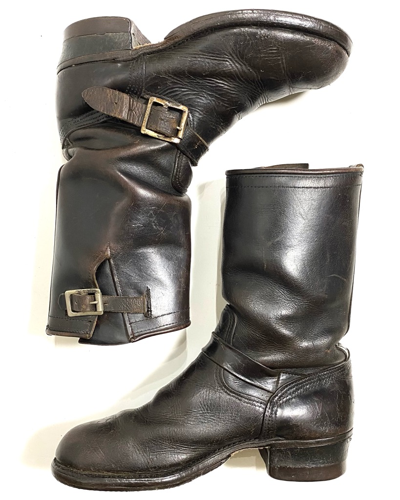 50s HERMAN SHOES ENGINEER BOOTS. | 古着屋【True vintage