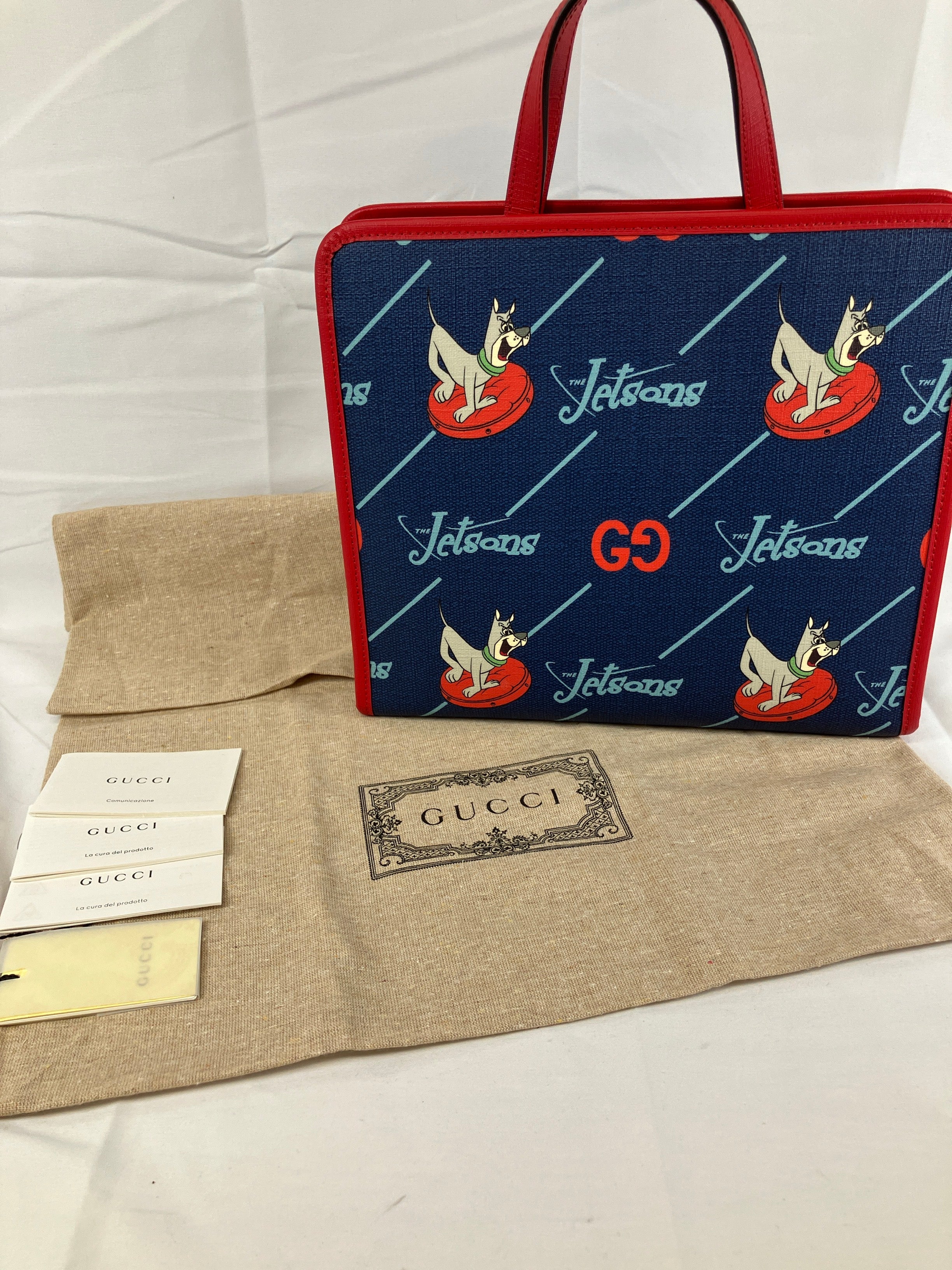 GUCCI グッチ チルドレンズ THE JETSONS ジェットソン ネイビー レッド