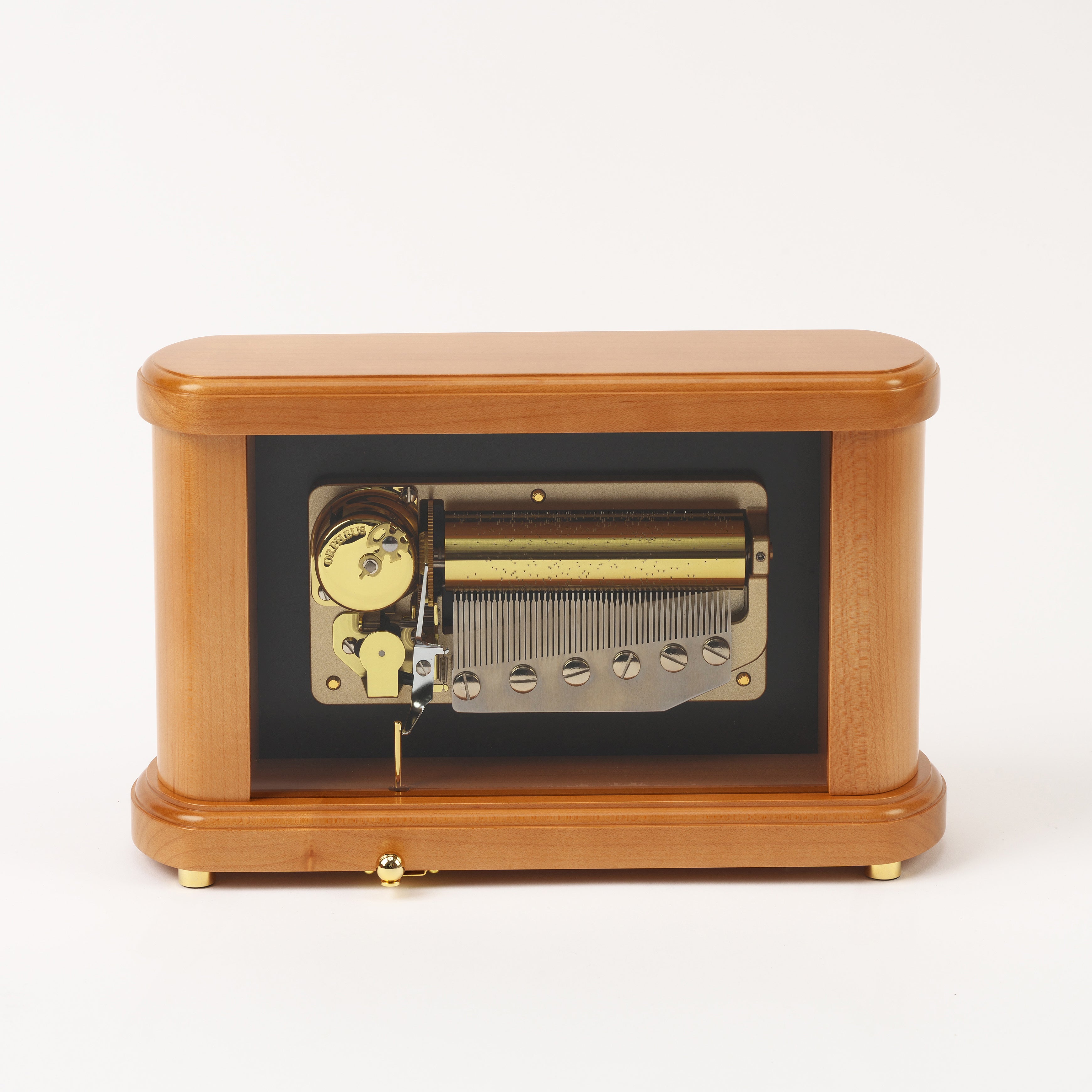 50弁オルフェウス スクエア型 ブラウン – オルゴールショップ カリヨン