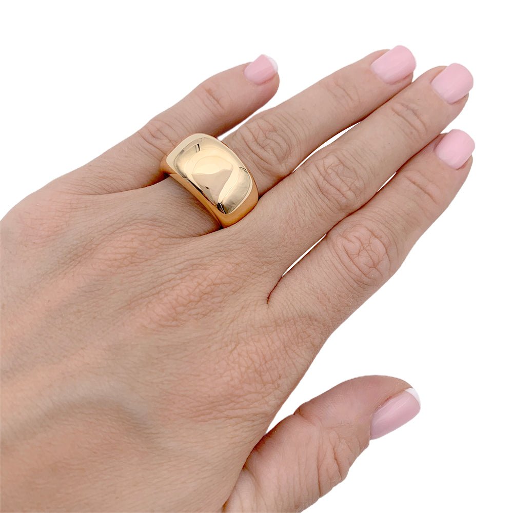 CARTIER “Paris Nouvelle vague” ring in yellow gold – Castafiore