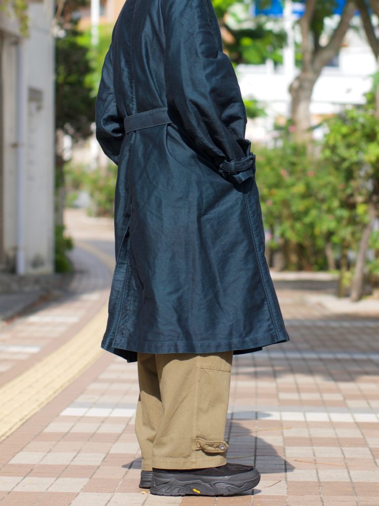 OUTIL ウティ 21AW “MANTEAU UZES” BLACK INDIGO – CASTELO カステロ