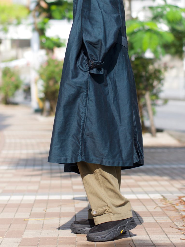 OUTIL ウティ 21AW “MANTEAU UZES” BLACK INDIGO – CASTELO カステロ