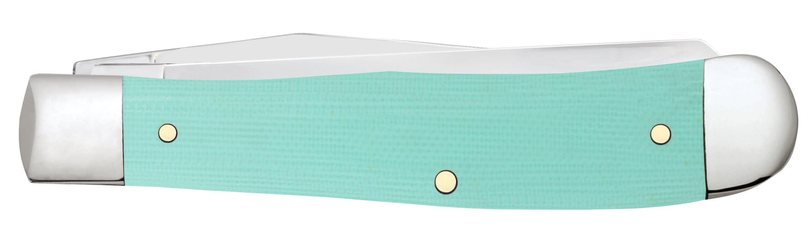 Case® | Smooth Seafoam Green G-10 Trapper Knife – caseknives.com