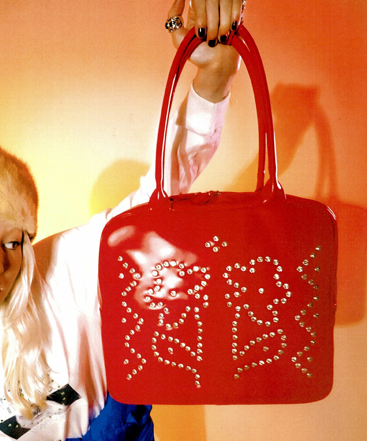 HEY! Mrs ROSE(ヘイ！ミセスローズ)Rhinestone Boston | CASSELINI