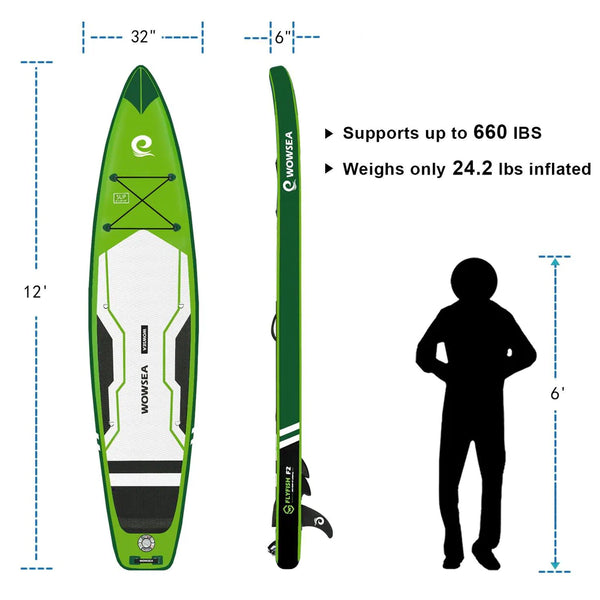 インフレータブルサップボードWOWSEA Flyfish F2 – Catamaran Japan