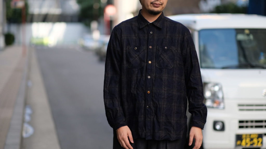 Regular collar double pocket work shirts (The crooked Tailor